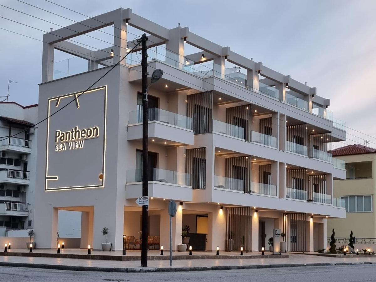 Pantheon Sea View Apart otel Neoi Poroi Dış mekan fotoğraf