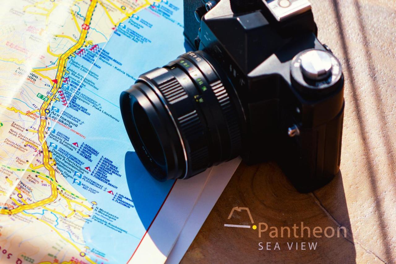 Pantheon Sea View Apart otel Neoi Poroi Dış mekan fotoğraf