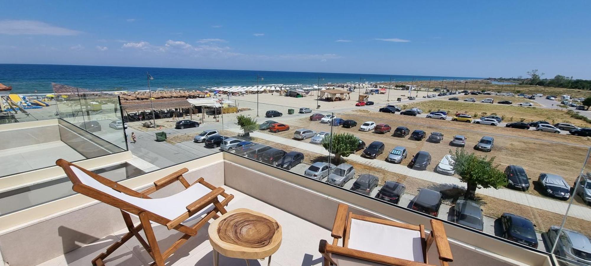 Pantheon Sea View Apart otel Neoi Poroi Oda fotoğraf