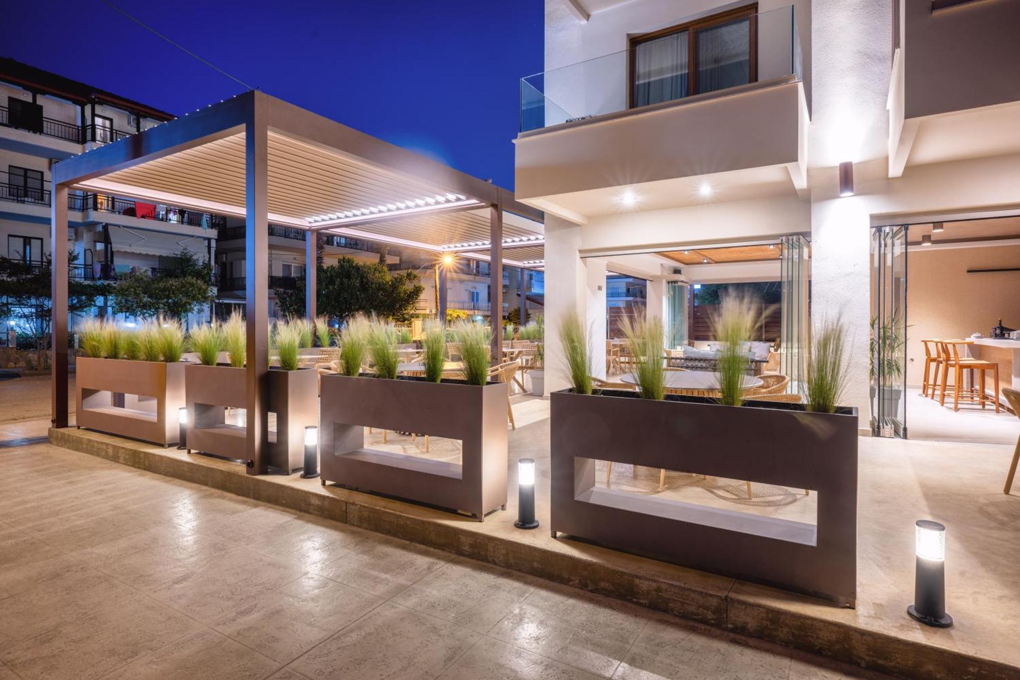 Pantheon Sea View Apart otel Neoi Poroi Dış mekan fotoğraf