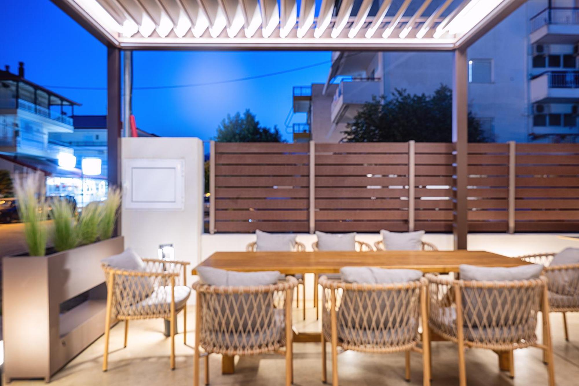 Pantheon Sea View Apart otel Neoi Poroi Dış mekan fotoğraf