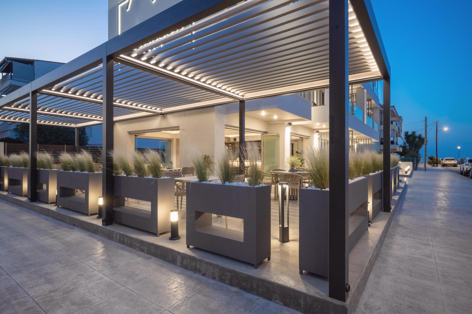 Pantheon Sea View Apart otel Neoi Poroi Dış mekan fotoğraf