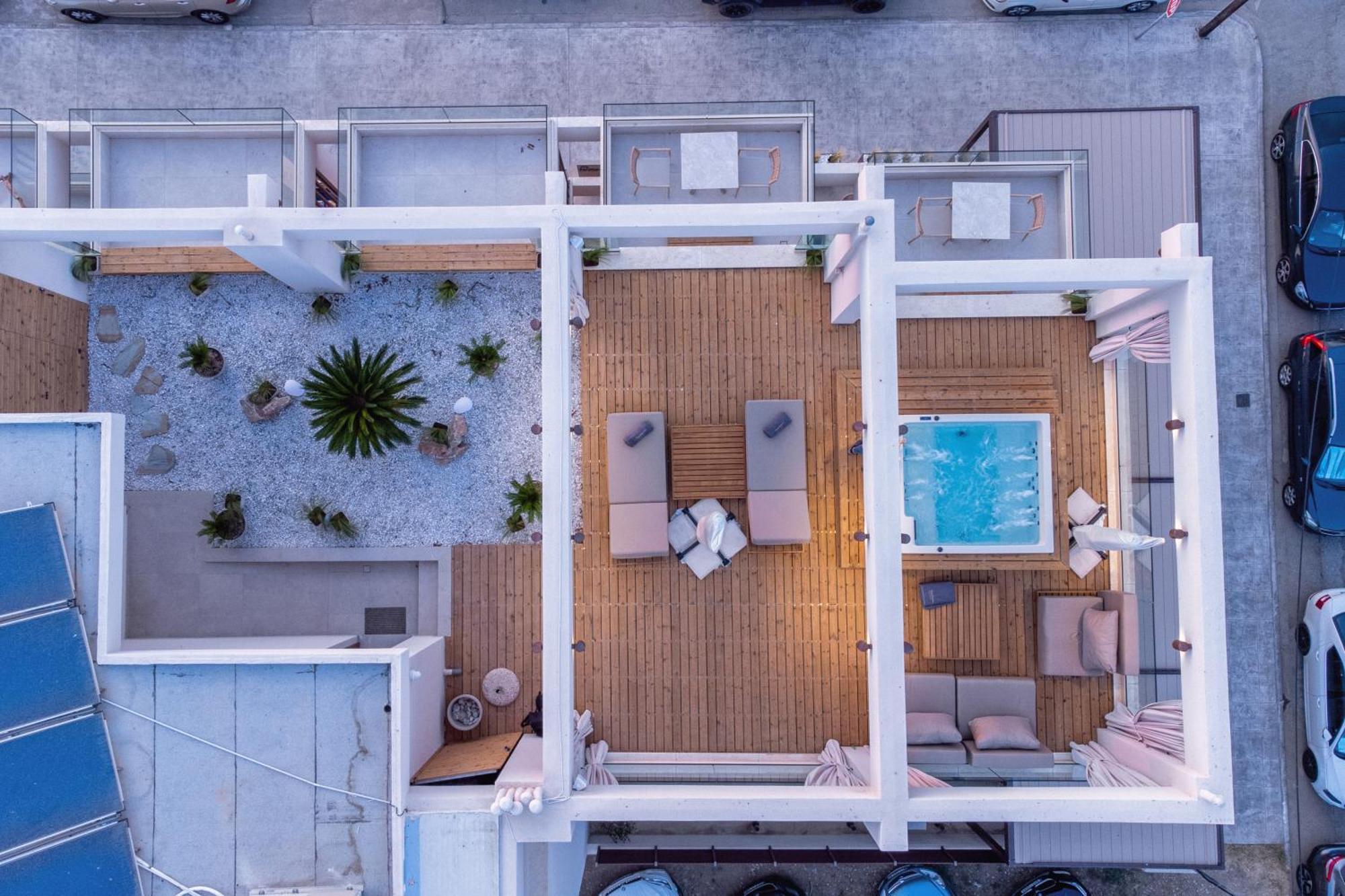 Pantheon Sea View Apart otel Neoi Poroi Dış mekan fotoğraf